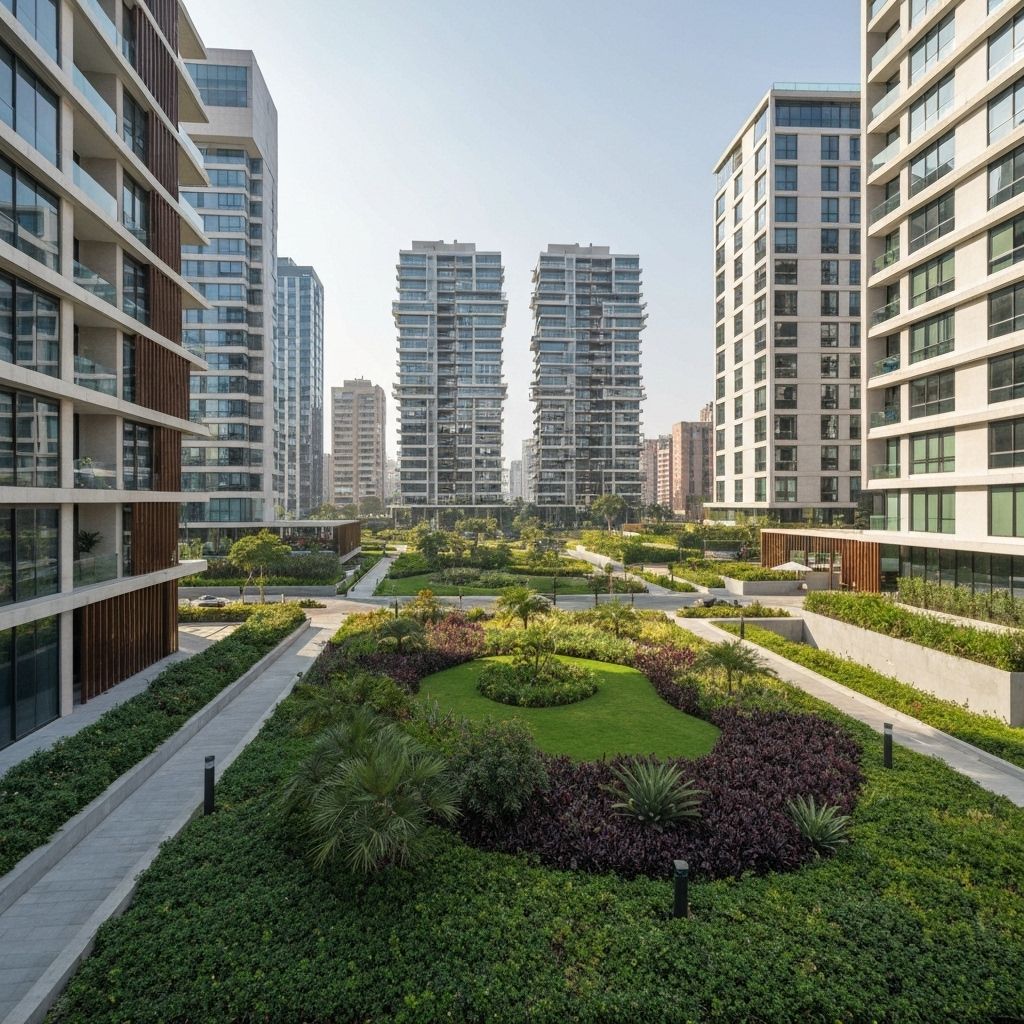 Desarrollo inmobiliario moderno